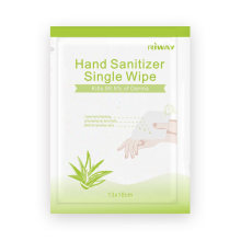 Disposable Hand Sanitizer Cleaning Wipes Single Wipe